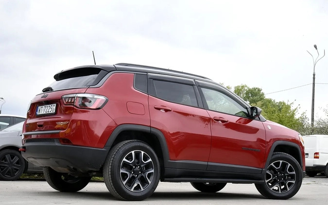 Jeep Compass cena 89900 przebieg: 87433, rok produkcji 2019 z Jawor małe 326